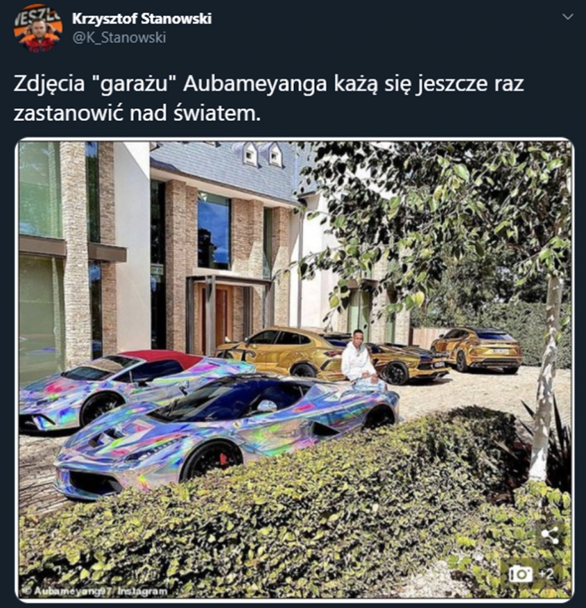 Aubameyang i jego ''GTA w prawdziwym życiu'' :D